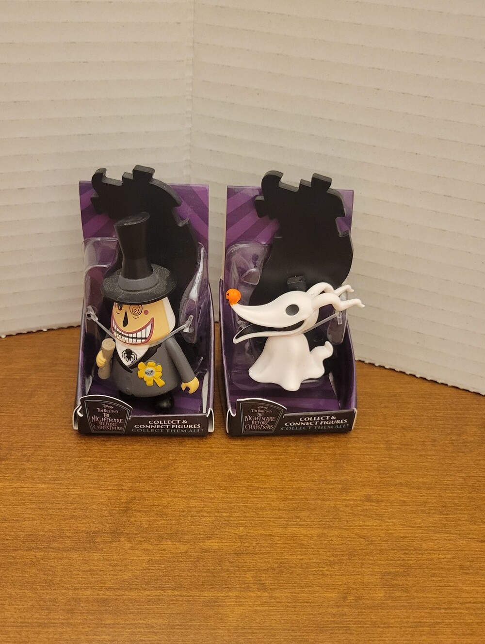 Nightmare Before Christmas Mini Vinyl Figures-Set of 2-New